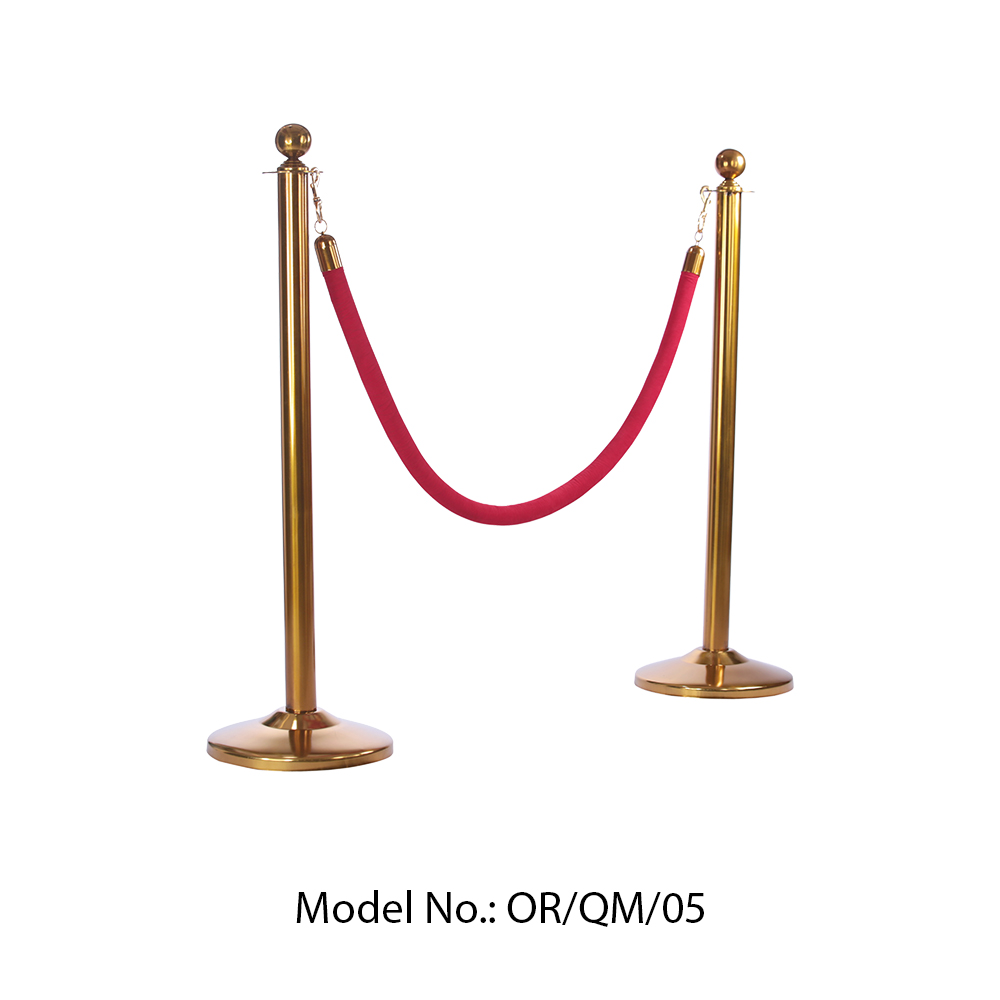 Double Belt Stanchions-Queue Manager